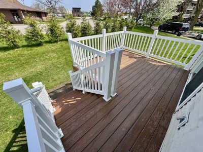 Backyard Deck Railing