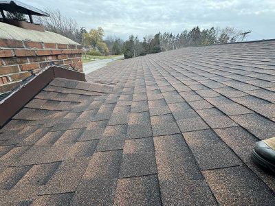 Newly Installed Asphalt Shingle Roof